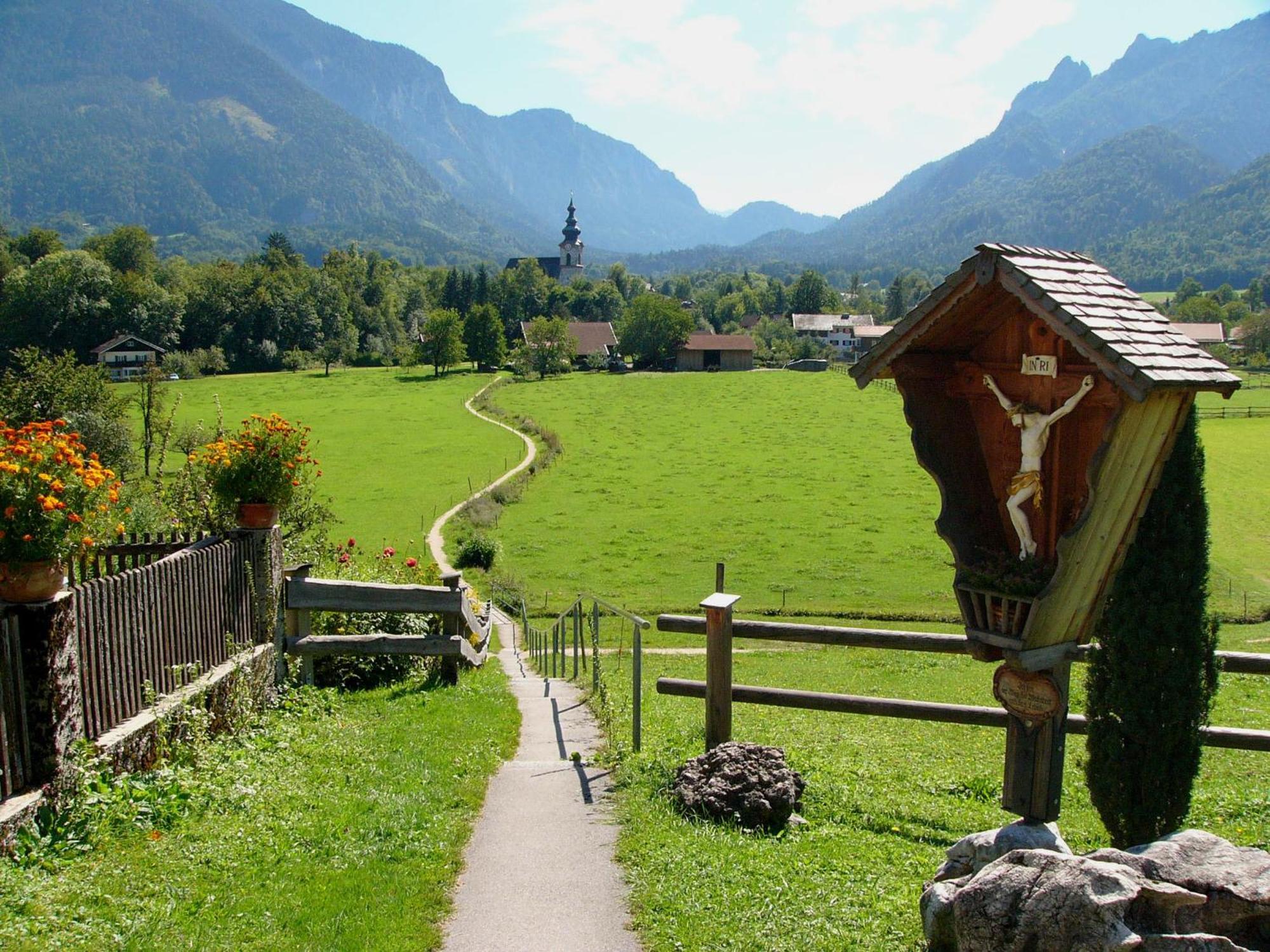 Kerschbaumergut Großgmain Buitenkant foto